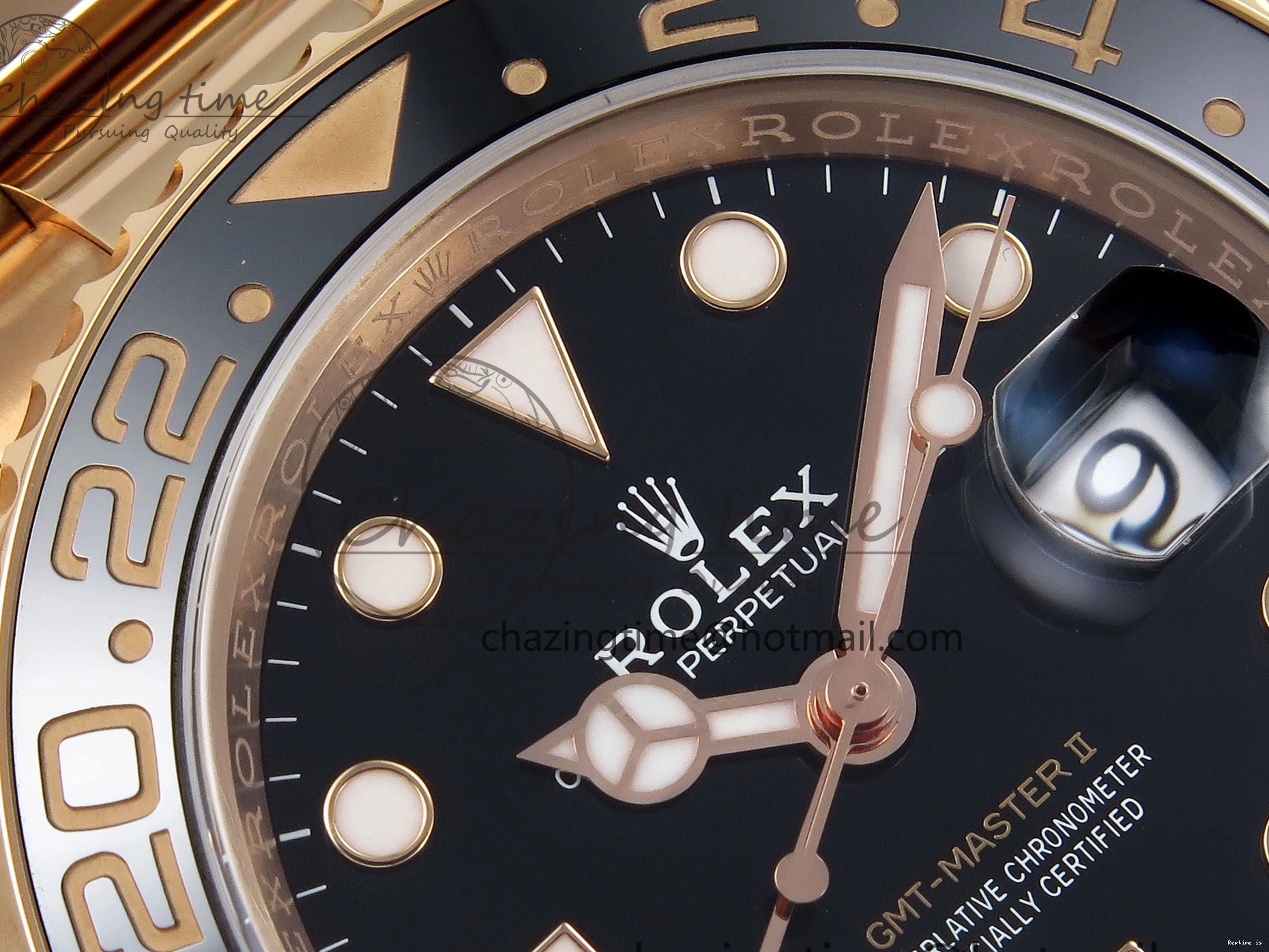 0103 Refined GMT-Master II 126715 CHNR Black Brown Ceramic Clean Factory 1:1 Best Edition on RG Bracelet DD 1715
